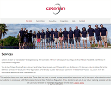 Tablet Screenshot of ceterion.net